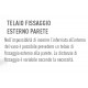 Telaio fissaggio esterno parete grata Dea Mito