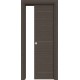 Porte interne laminato Trama Dev414 inserti in alluminio