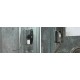 Placca in acciaio antiscasso protezione basculante serie Green A2628 Maxi 450 x 400 grecata