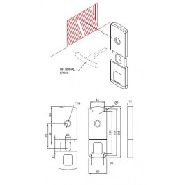 Protezione interna basculante MG815 Disec