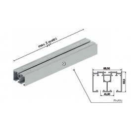 Componenti  Binario scorrevole sospesa  Easy Kit  per A001