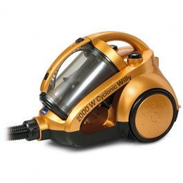 ASPIRAPOLVERE WILLY CICLONICO 2000W HEPA TELE 
